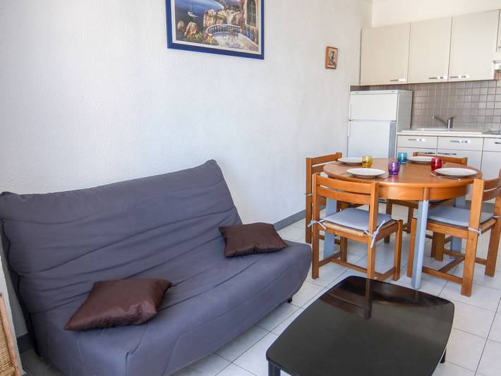 Gîte pour 2 personnes, avec balcon dans Plage Maillol - 2