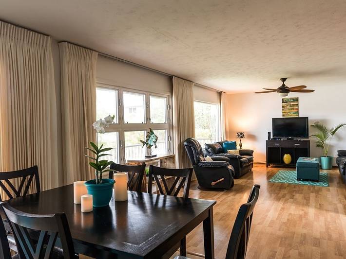 Vacation home for 6 people, with yard and terrace on Oahu