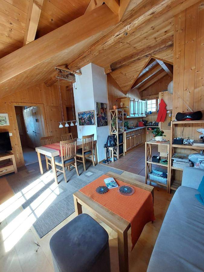 Ferienwohnung für 4 Personen, mit Balkon und Terrasse sowie Ausblick