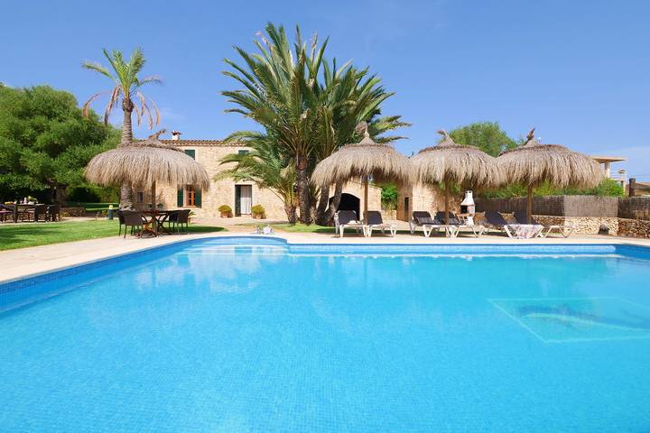 Finca für 6 Personen, mit Terrasse und Garten sowie Pool in s'Horta - 4