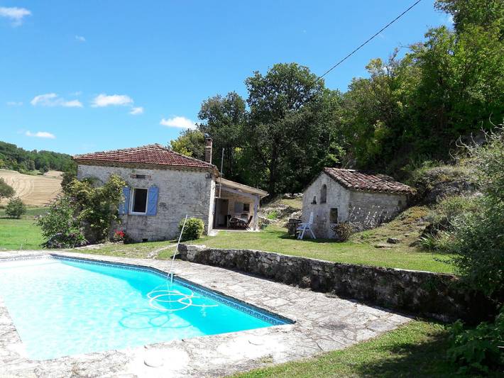 Votre Toscane française — Piscine privée 11x4m & grand air en Quercy Blanc, Lot in Castelnau-Montratier-Sainte-Alauzie, Quercy