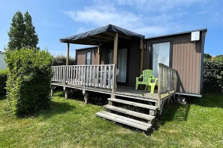 Camping pour 6 personnes, avec terrasse à Erquy