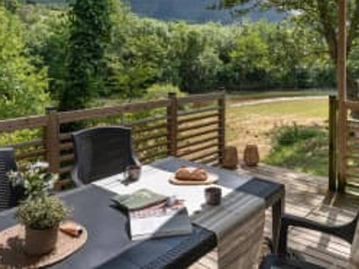 Camping pour 4 personnes, avec bassin pour enfant, animaux acceptés à Millau - 3