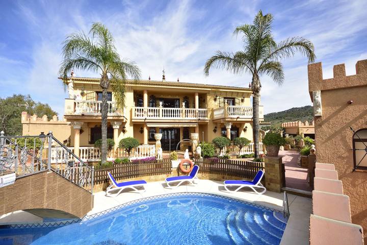 Finca für 15 Personen, mit Pool und Garten sowie Meerblick in Malaga - 2