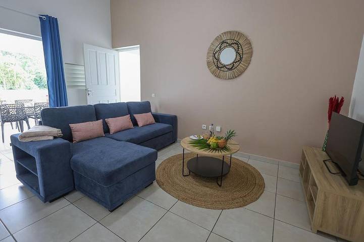 Appartement de vacances pour 4 personnes, avec balcon et jardin