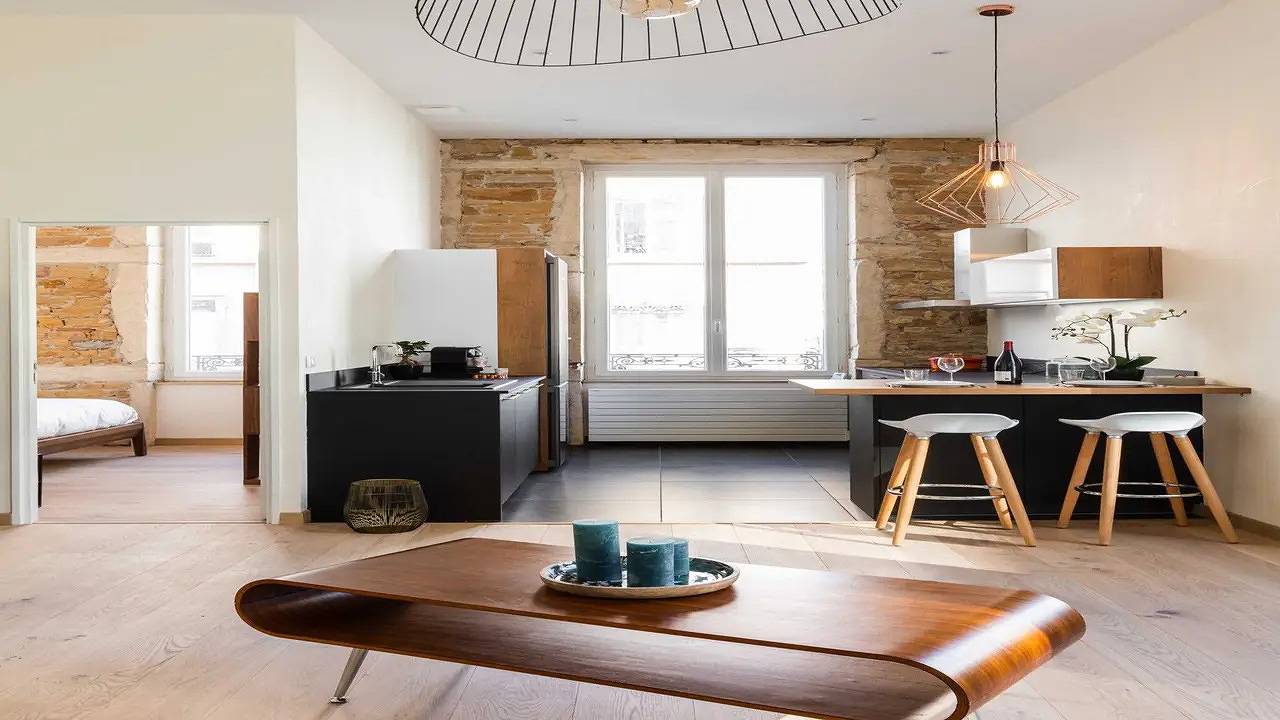 Appartement de vacances entier, Appartement de vacances pour 5 personnes in Lyon, Lyon et ses environs