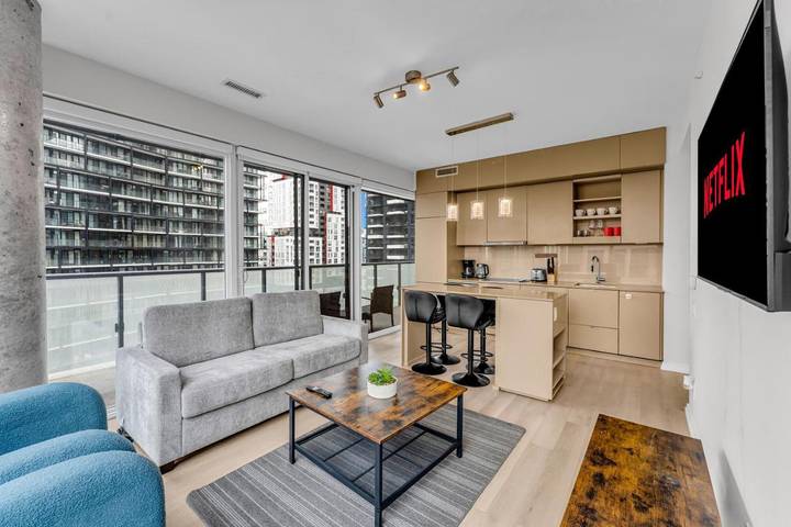 Ferienwohnung für 5 Personen, mit Balkon und Ausblick, mit Haustier in Toronto