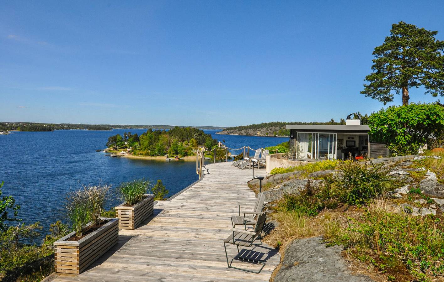 Hus för 11 Personer med terass in Nacka, Stockholms skärgård