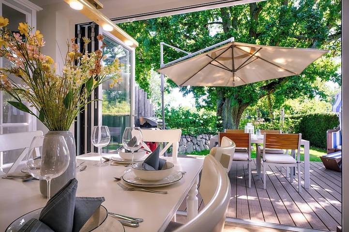 Ferienhaus für 6 Personen, mit Balkon und Sauna sowie Garten in Prerow