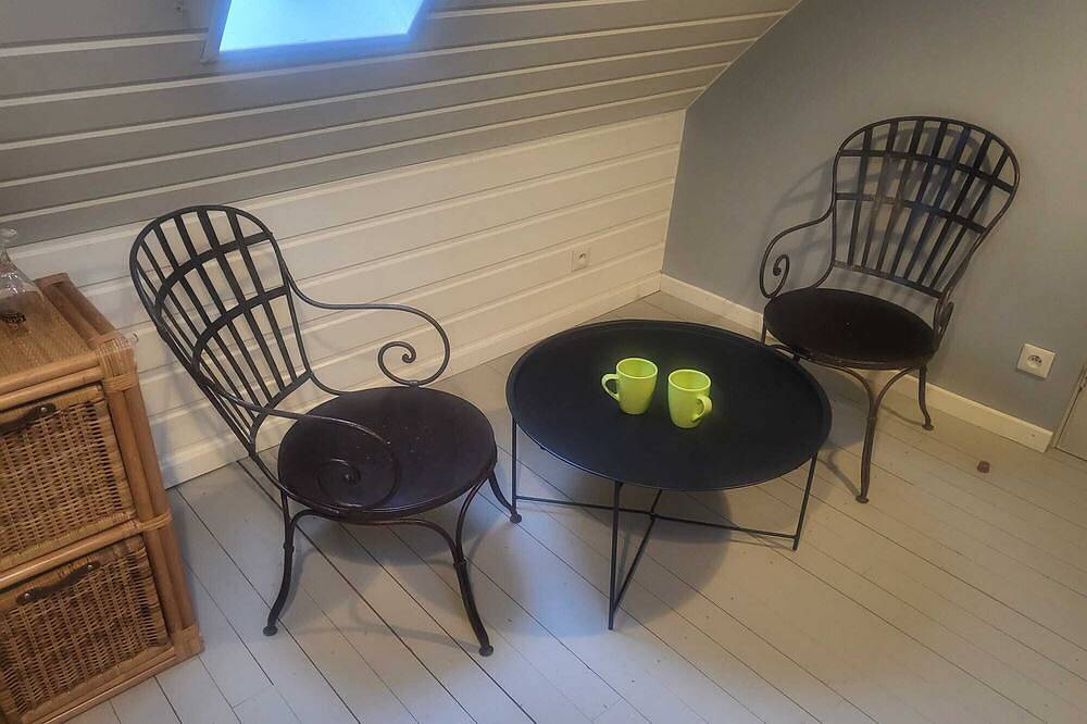 Chambre chez l'habitant – sous les toits, entre charme et confort in Saint-Valery-sur-Somme, Région d'Abbeville