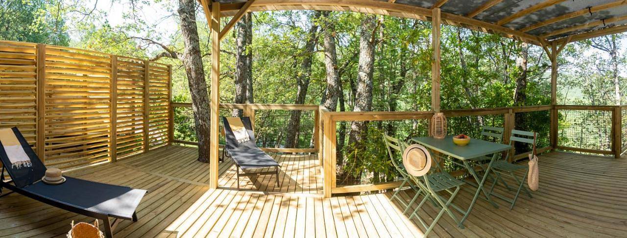 Camping les Restanques in Bauduen, Région de Brignoles