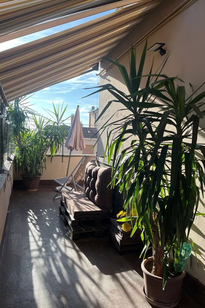 Loft per 3 persone, con terrazza a Roma