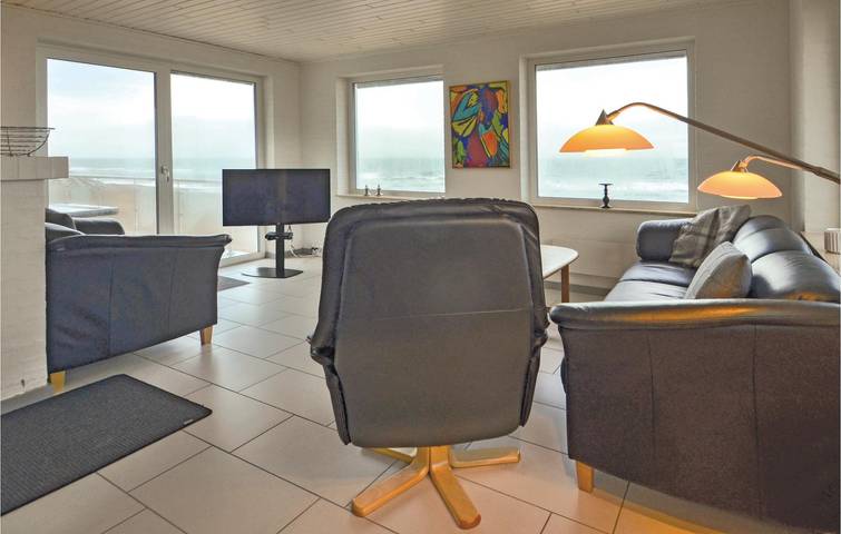 Maison de vacances pour 6 personnes avec terrasse in Lild Strand, Mer du Nord - Côte danoise