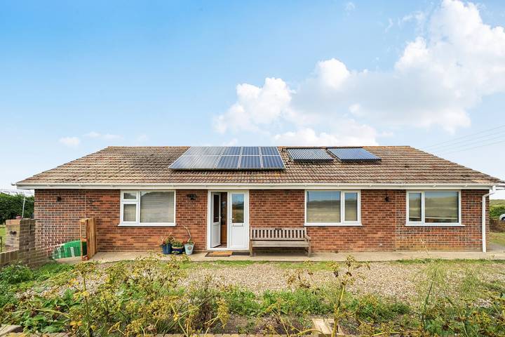 Holiday letting for 4 people, with terrace and ocean view as well as garden and lake view, child-friendly in Sea Palling