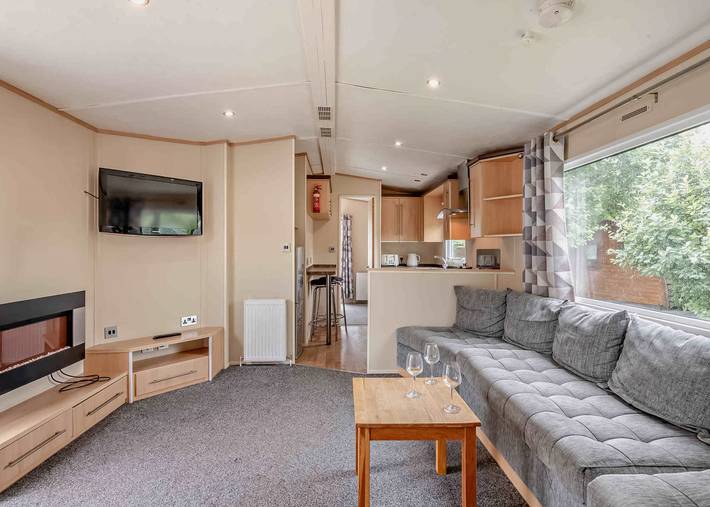 Caravan for 4 people in The Broads