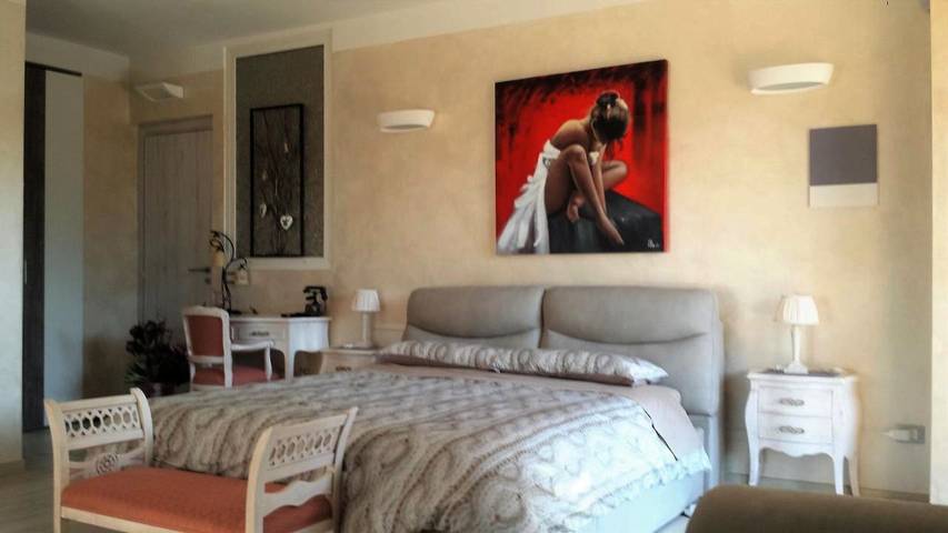 B&b per 5 persone, con piscina e panorama nonché giardino, con animali domestici in Provincia di Verona