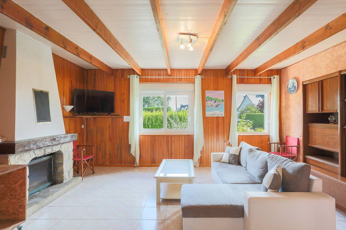 Casa de vacaciones 'Yvonne' con jardín privado y Wi-Fi in Plouha, Côte de Goëlo