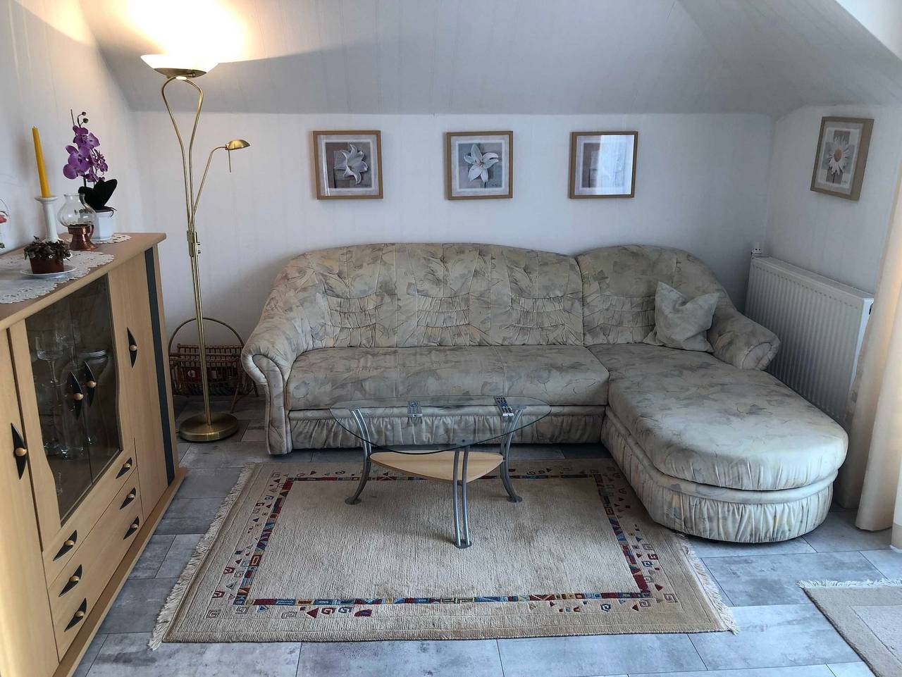 Ganze Ferienwohnung, Bue - Rosengrund (Tm022) - 101-Ro 2-Raum Balk in Hauptstrand Büsum, Dithmarschen