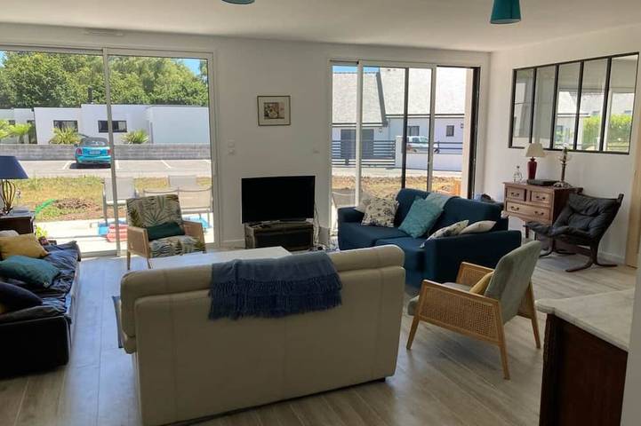 Location de vacances pour 8 personnes, avec jardin dans Port Manec’h - 4