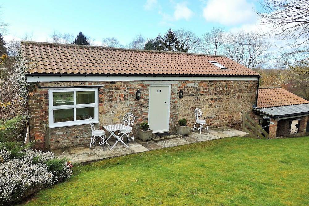 Gemütliches Cottage mit Holzbalken, privatem Garten und Blick auf die Landschaft in Nördliches Yorkshire
