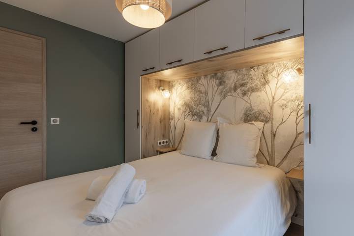 Appartement de vacances pour 4 personnes, avec balcon à Sallanches