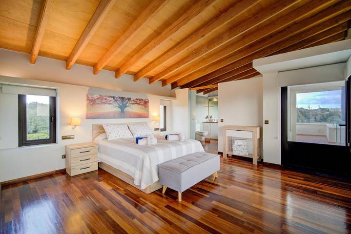 Location de vacances pour 8 personnes, avec piscine ainsi que vue et jardin à Alaior - 2