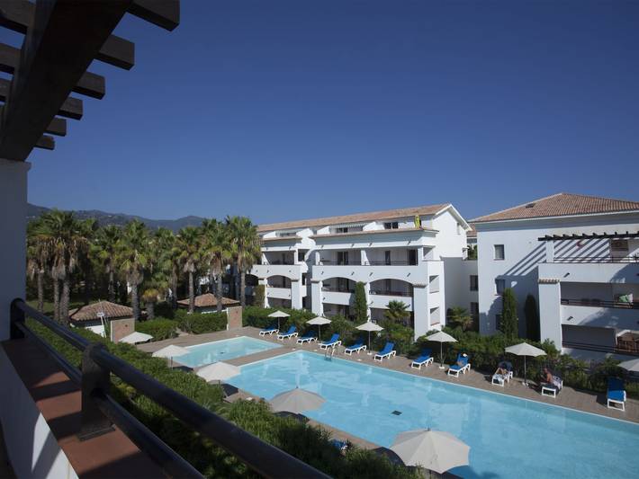 Appartement de vacances pour 4 personnes, avec balcon ainsi que bassin pour enfant et jardin - 1