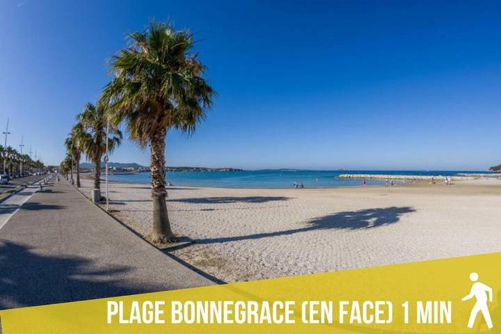 Gîte pour 4 personnes, avec jardin, animaux acceptés dans Plage de l'Esplanade - 4
