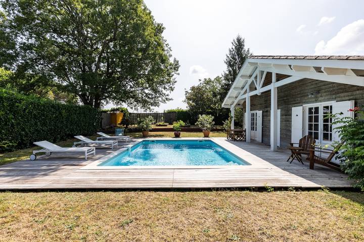 Studio pour 3 personnes, avec Jardin