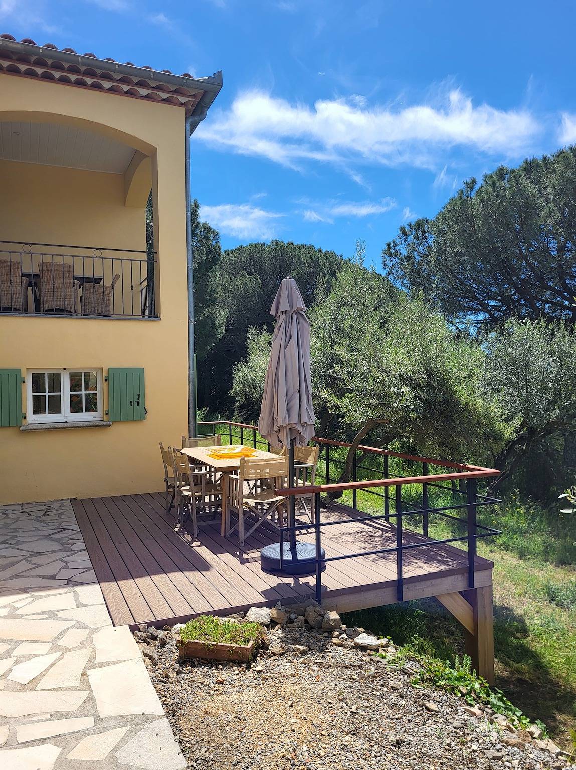 La Villa Bellevue in Anduze, Parc national des Cévennes