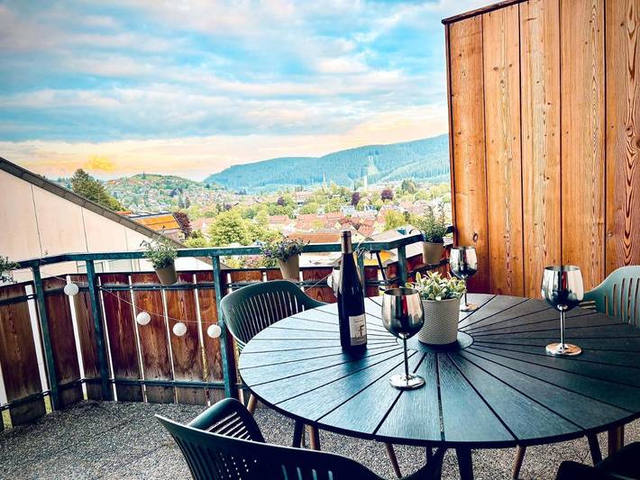 Appartement de vacances pour 6 personnes, avec terrasse et vue, animaux acceptés - 1
