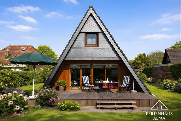 Ferienhaus für 5 Personen, mit Garten in Carolinensiel