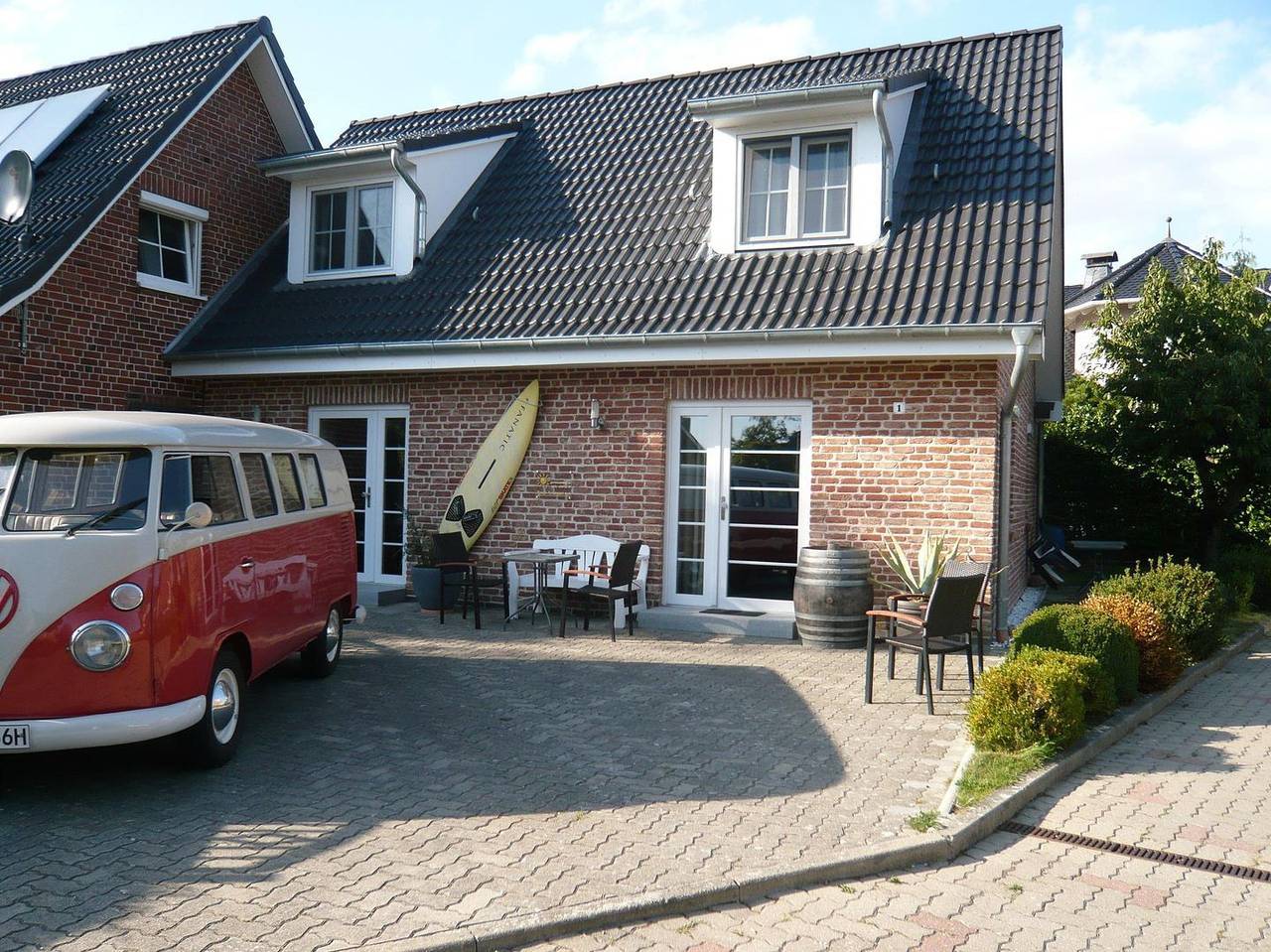 Ganze Wohnung, Modernes Ferienhaus Aloha 2 mit Terrasse und Privatem Parkplatz auf Fehmarn in Ostfehmarn, Fehmarn