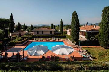 Cottage pour 5 personnes, avec jardin ainsi que vue et piscine à Impruneta