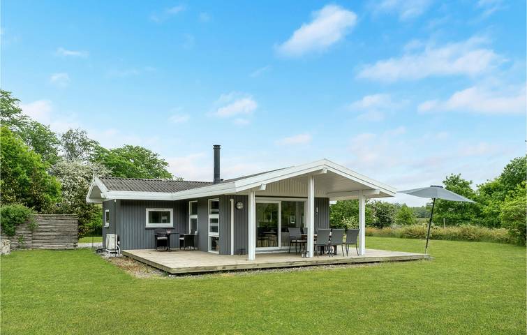 Ferienhaus für 5 Personen mit Terrasse in Skødshoved, Knebel