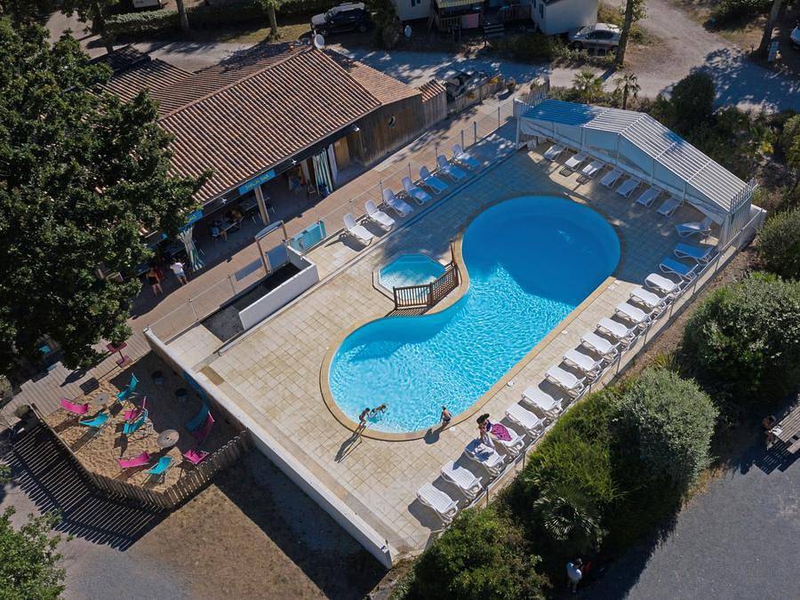 Camping la Cailletiere - Camping Paradis - Bungalowzelt 4 personen - Coco Sweet 2Zi - ohne Sanitäranlagen in Dolus-d'Oléron, Côte de Beauté