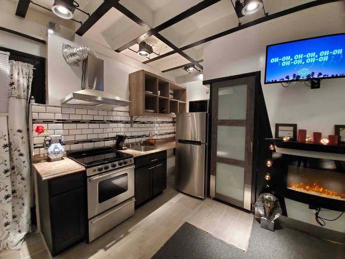 Apartamento entero, Acogedora unidad de 1 habitación cerca de Filadelfia in Camden (New Jersey), Nueva Jersey