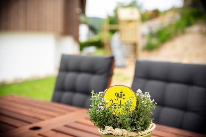 Chalet für 4 Personen, mit Balkon und Terrasse sowie Garten und Sauna an der Rhön - 3