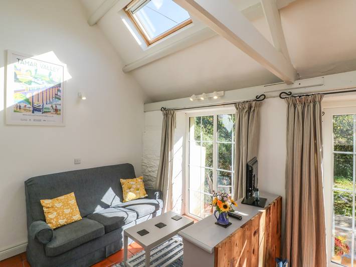 Casa rural para 2 personas con jardín in Bere Ferrers, Parque Tamar Valley Donkey