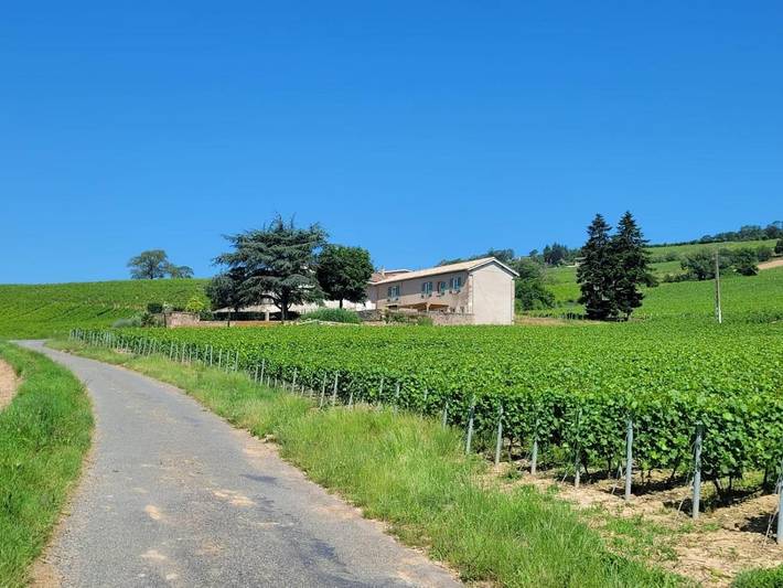 Maison d’hôte pour 2 personnes, avec Terrasse ainsi que Jardin et Vue