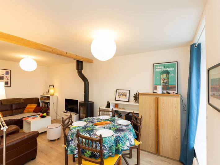 Maison de vacances pour 4 personnes, avec Jardin