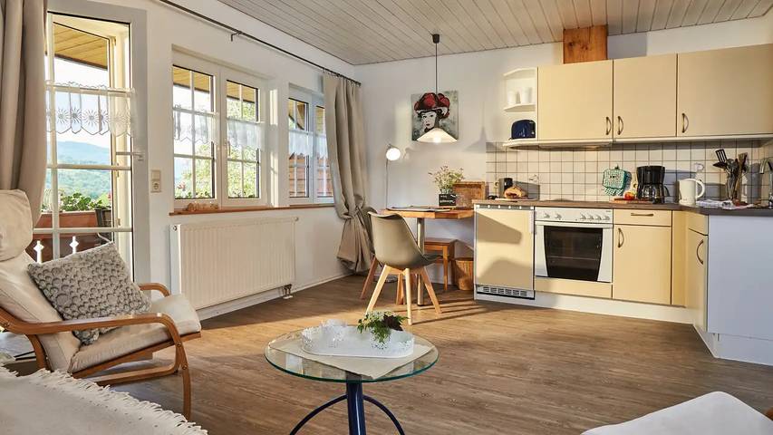 Ferienwohnung für 2 Personen, mit Garten und Balkon sowie Sauna in Fröhnd - 3