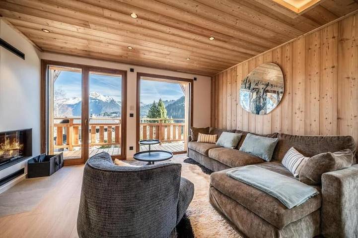 Gîte pour 8 personnes, avec balcon ainsi que jacuzzi et sauna à La Côte-d'Arbroz - 3