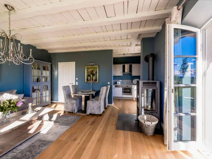 Ferienwohnung für 2 Personen, mit Sauna und Terrasse sowie Garten, kinderfreundlich in Rankwitz
