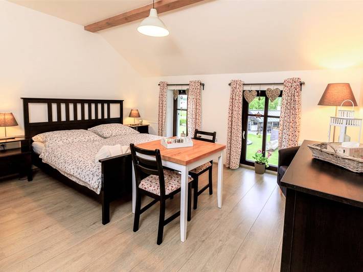 Ferienwohnung für 2 Personen, mit Terrasse und Garten in der Böhmische Schweiz
