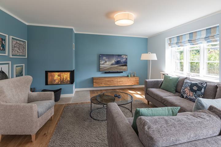 Ferienhaus für 6 Personen, mit Garten und Sauna sowie Terrasse in Utersum - 3