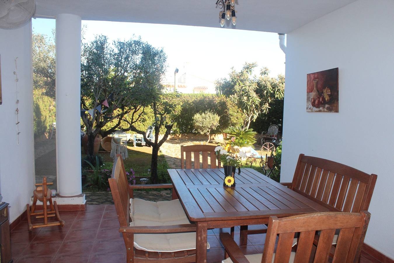 Vakantiehuis 'Ca Margarita' met uitzicht op de bergen, Wifi en airconditioning in Beneixida, Valencia Provincie