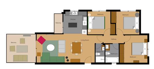 Ferienwohnung für 8 Personen in Limassol, Südzypern, Bild 4