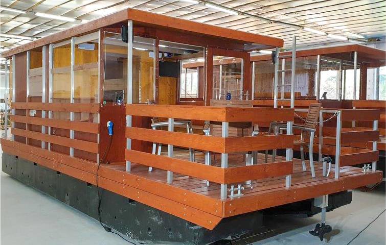 Hausboot für 4 Personen, mit Terrasse, kinderfreundlich in Brandenburg - 3