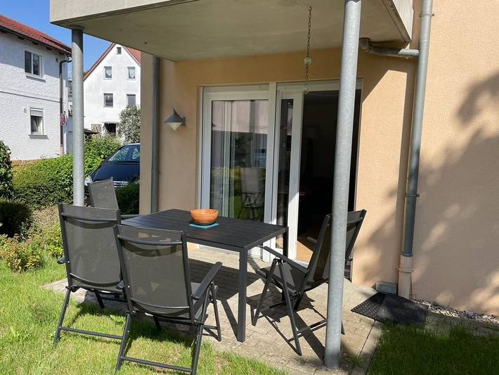 Ferienwohnung für 6 Personen, mit Balkon/Terrasse und Balkon sowie Garten in Bad Staffelstein
